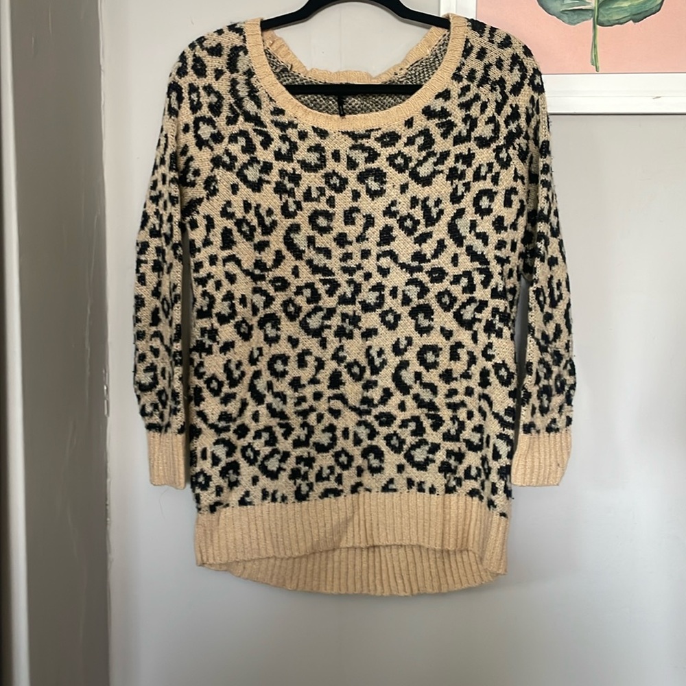 Cheetah print Sweater